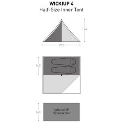 Bach Wickiup 4 Half-Size Innertent - Tente Intérieure
