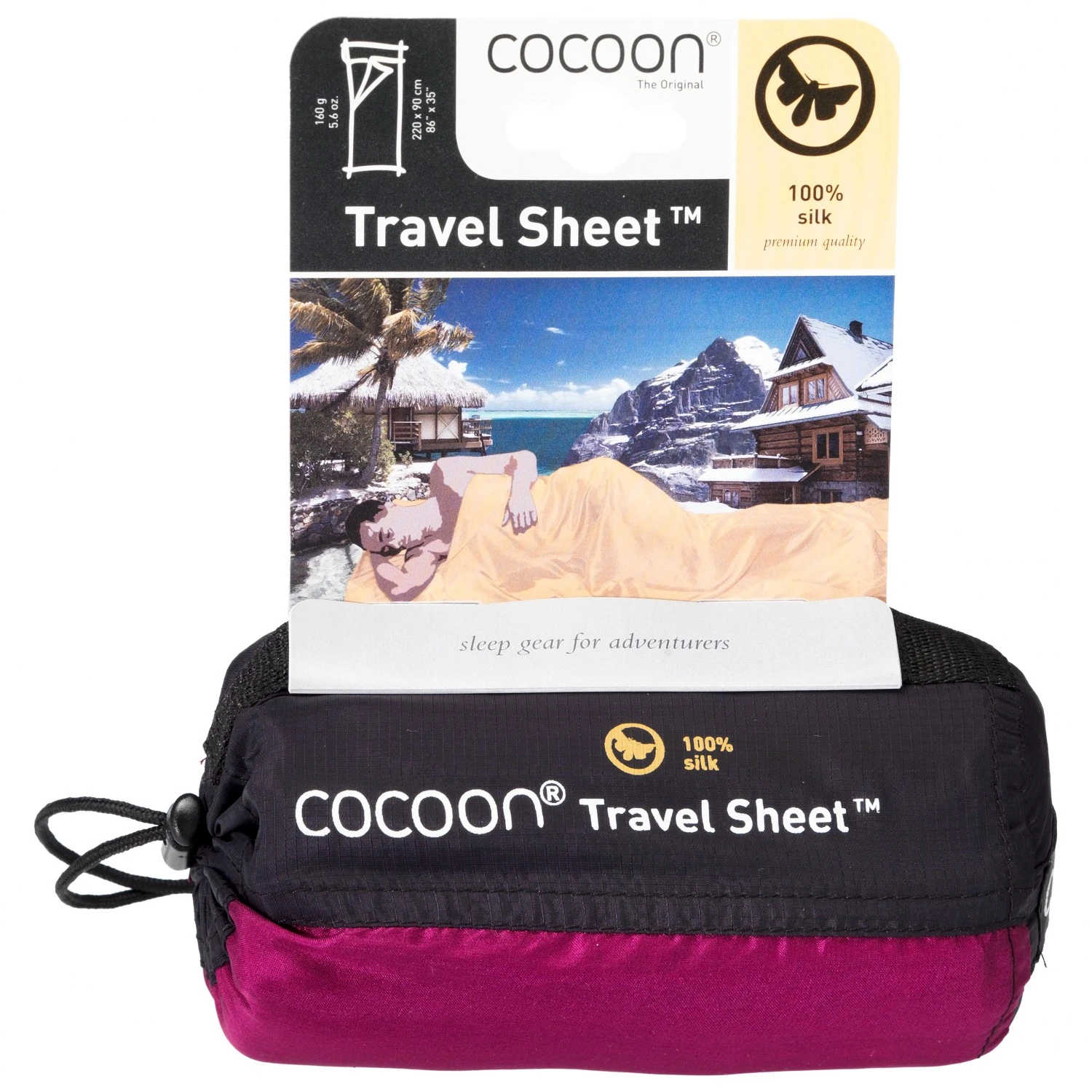 Cocoon TravelSheet Silk - Drap De Sac De Couchage 9 Cocoon TravelSheet Silk - Drap De Sac De Couchage – Image 7