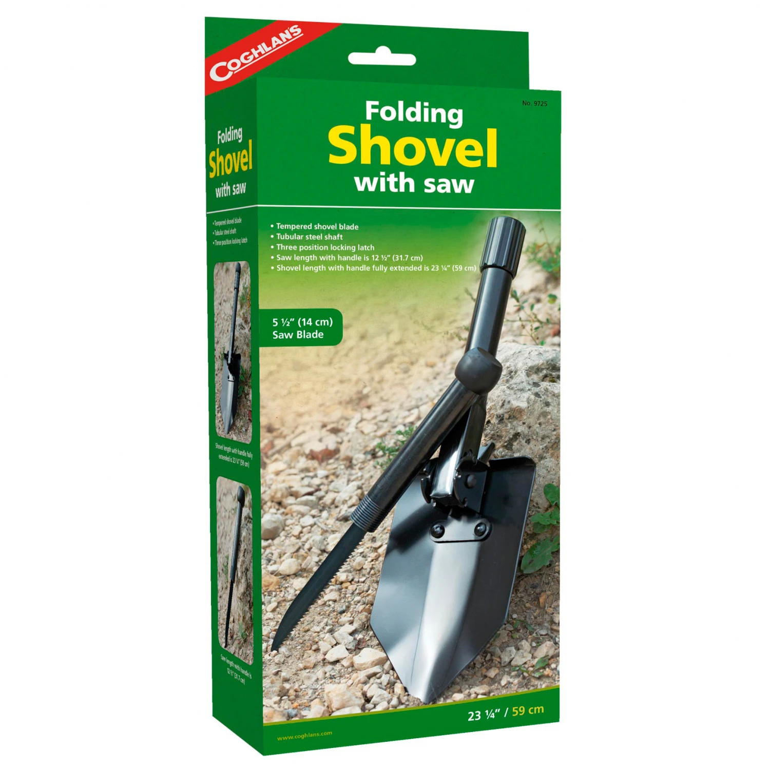 Coghlans Klappspaten Mit Säge - Bêche Pliante 4 Coghlans Klappspaten Mit Säge - Bêche Pliante – Image 2