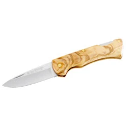 Taschenmesser Mit Olivenholzgriffschalen - Couteau