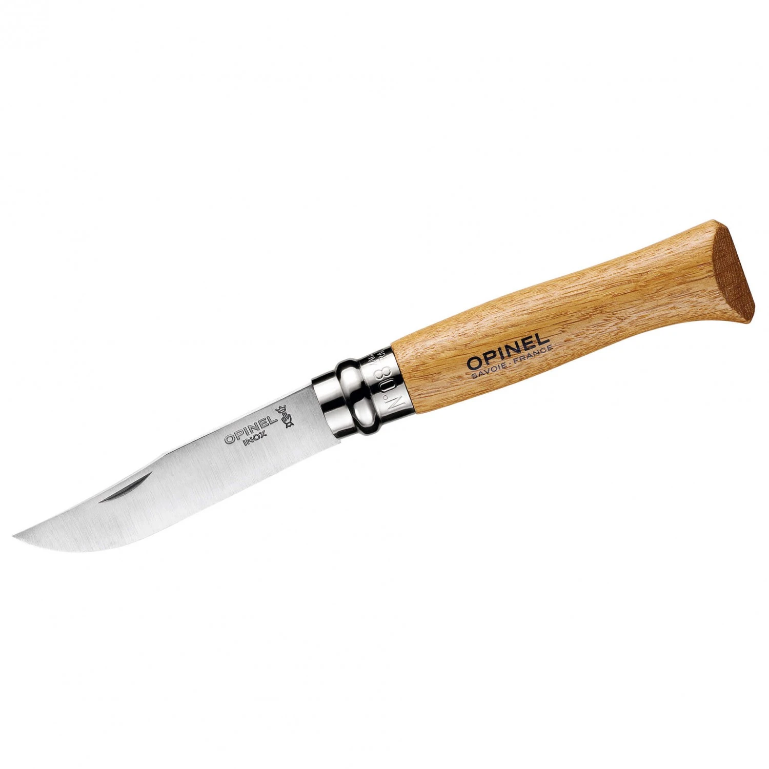 Opinel Acier Inoxydable Chêne - Couteau 3 Opinel Acier Inoxydable Chêne - Couteau