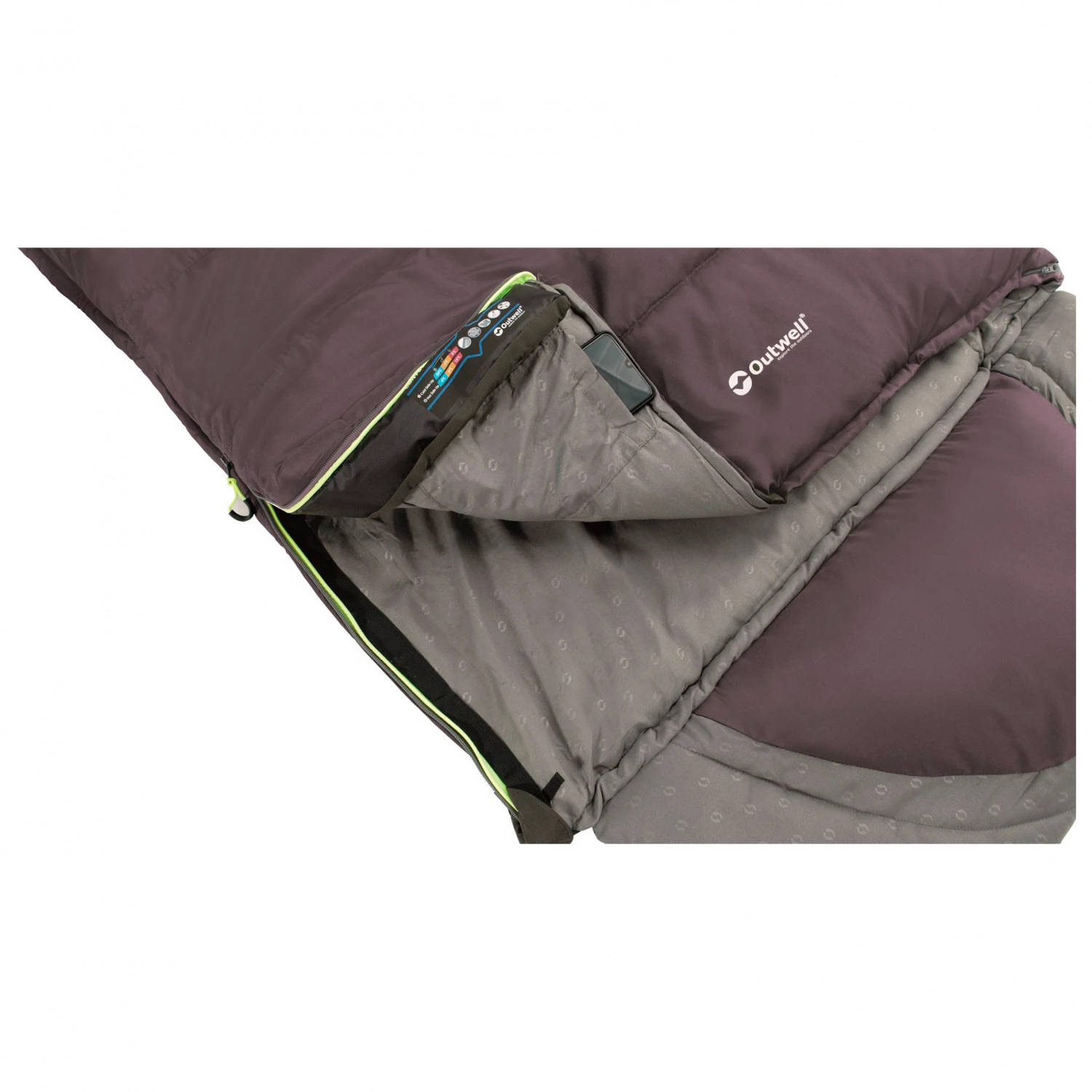 Outwell Contour - Sac De Couchage Synthétique 11 Outwell Contour - Sac De Couchage Synthétique – Image 9