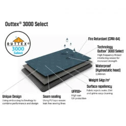 Outwell Springwood 6SG - Tente 5-6 Places -Équip’Camp Magasin outwell springwood 6sg tente 5 6 places detail 7
