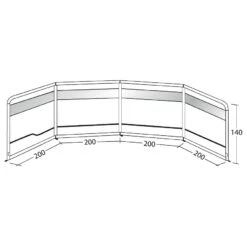 Outwell Windscreen Air - Rallonge Pour Tente 7 Outwell Windscreen Air - Rallonge Pour Tente -Équip’Camp Magasin outwell windscreen air rallonge pour tente detail 2