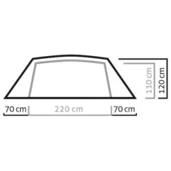SALEWA Denali IV Tent - Tente 4 Places -Équip’Camp Magasin salewa denali iv tent tente 4 places detail 4