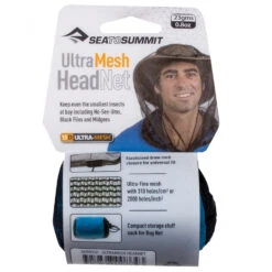 Sea To Summit Ultra-Fine Mesh Headnet - Moustiquaire 7 Sea To Summit Ultra-Fine Mesh Headnet - Moustiquaire -Équip’Camp Magasin sea to summit ultra fine mesh headnet moustiquaire