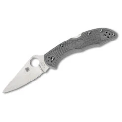 Spyderco Delica 4 Lightweight Flat Ground - Couteau -Équip’Camp Magasin spyderco delica 4 lightweight flat ground couteau 1