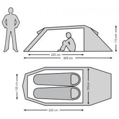 Stoic AdakSt. II 2P - Tente 2 Places -Équip’Camp Magasin stoic adakst ii 2p tente 2 places detail 12