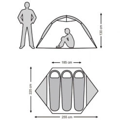 Stoic Njavve 3P Tent - Tente 3 Places -Équip’Camp Magasin stoic njavve 3p tent tente 3 places detail 11