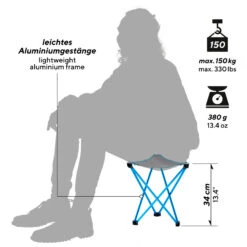 Uquip Trinity L - Chaise De Camping -Équip’Camp Magasin uquip trinity l chaise de camping detail 3