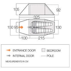 Vango Scafell 200 - Tente 2 Places -Équip’Camp Magasin vango scafell 200 tente 2 places bf detail 2