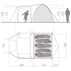 VAUDE Campo Casa XT 5P - Tente 5-6 Places 10 VAUDE Campo Casa XT 5P - Tente 5-6 Places -Équip’Camp Magasin vaude campo casa xt 5p tente 5 6 places detail 4