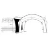 Connection Tunnel - Aerobase Link Camper Van -Équip’Camp Magasin zempire connection tunnel aerobase link camper van detail 2